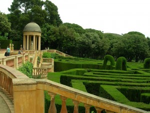 El "Parc del Laberint d'Horta" de Barcelona